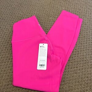 CRZ YOGA Hot Pink Leggings NWT size M Pink Girly Fairy Gym